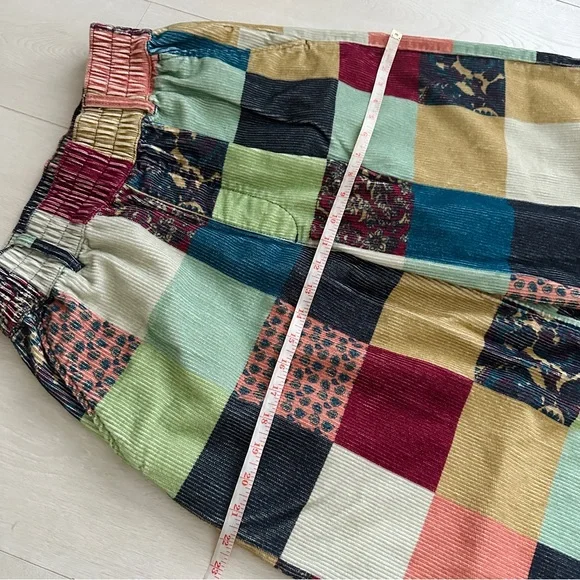 Urban Outfitters Multicolor Patchwork Zaria Cropped Pants - Picture 16 of 16